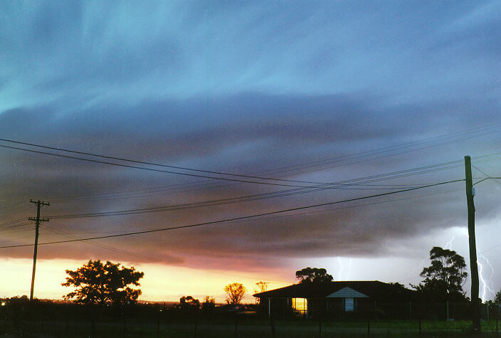 lightning lightning_bolts : Schofields, NSW   4 February 1998