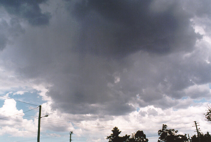 cumulonimbus thunderstorm_base : Prospect, NSW   15 February 1998