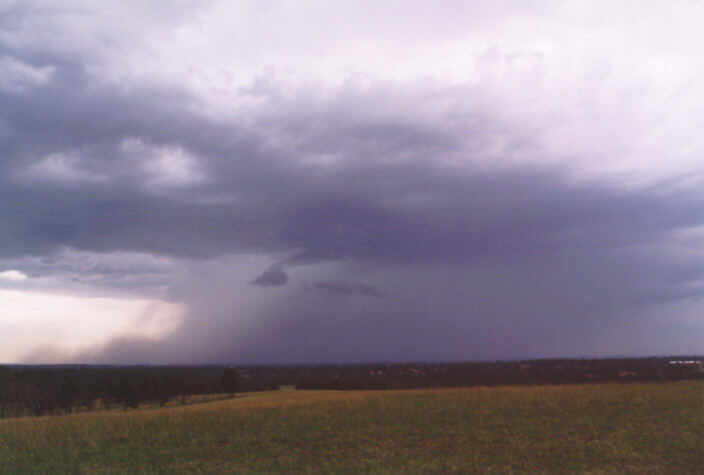 raincascade precipitation_cascade : Rooty Hill, NSW   15 February 1998