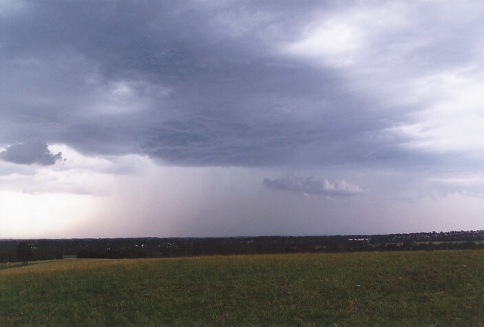 raincascade precipitation_cascade : Rooty Hill, NSW   15 February 1998