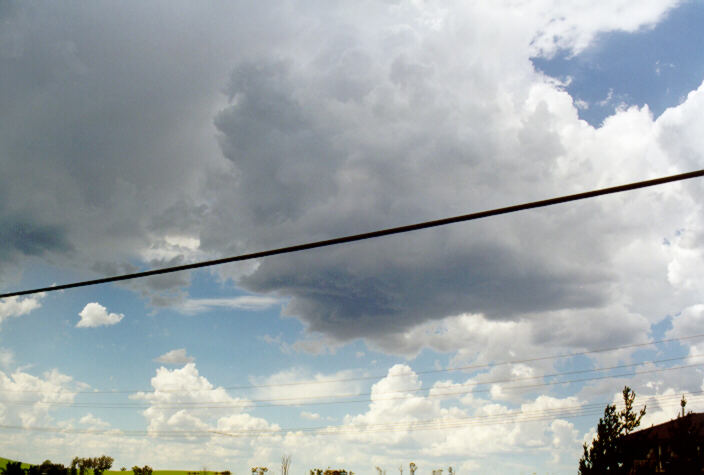 cumulonimbus thunderstorm_base : St Marys, NSW   15 February 1998