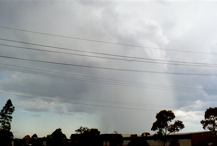 raincascade precipitation_cascade : Prospect, NSW   15 February 1998