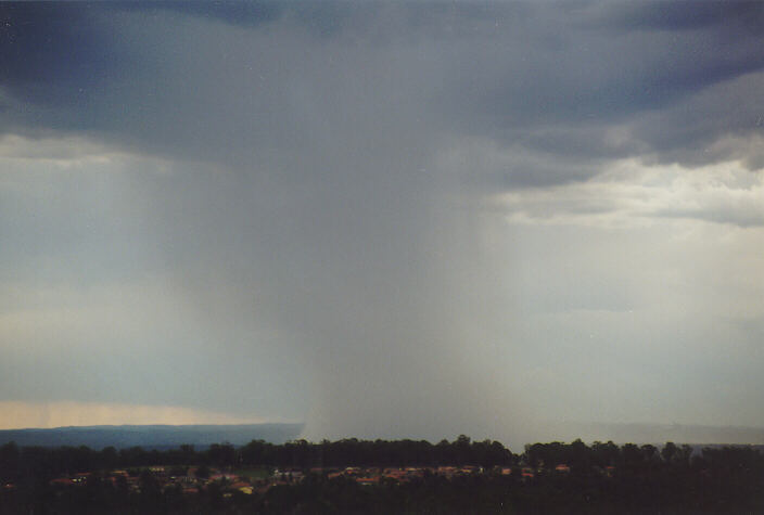 raincascade precipitation_cascade : Rooty Hill, NSW   15 February 1998