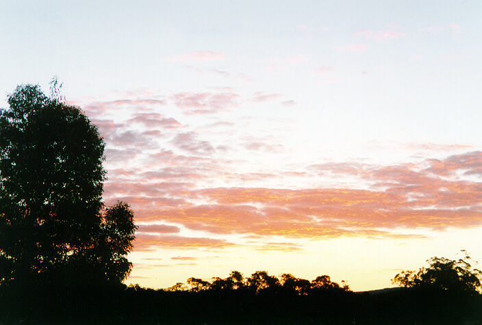 sunset sunset_pictures : Toronto, NSW   9 May 1998