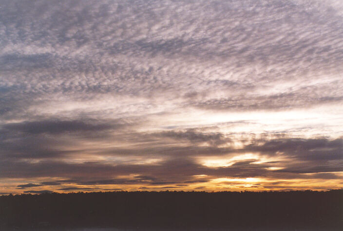 altostratus altostratus_cloud : Schofields, NSW   23 May 1998