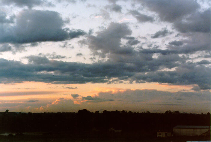 altocumulus castellanus : Schofields, NSW   14 July 1998