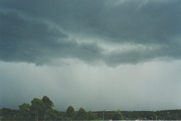 cumulonimbus thunderstorm_base : Rooty Hill, NSW   26 October 1998