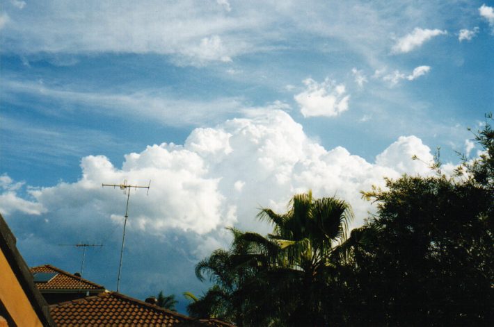 cirrus cirrus_cloud : Oakhurst, NSW   13 November 1998