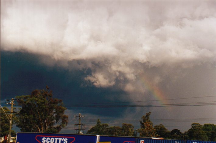 raincascade precipitation_cascade : The Cross Roads, NSW   13 November 1998