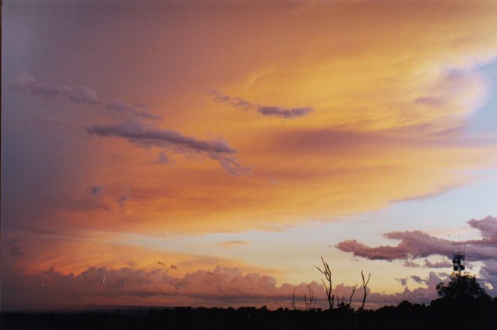 sunset sunset_pictures : Horsley Park, NSW   13 November 1998