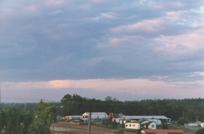 altocumulus altocumulus_cloud : Schofields, NSW   22 November 1998