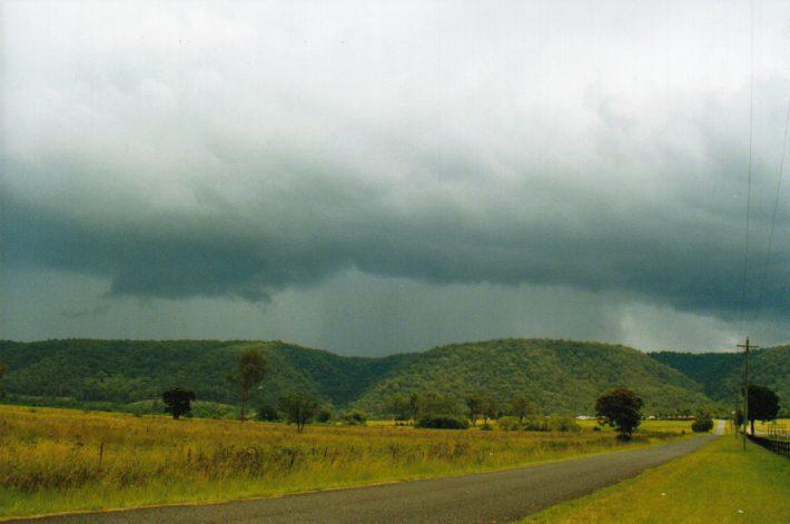 cumulonimbus thunderstorm_base : Castlereagh, NSW   23 January 1999