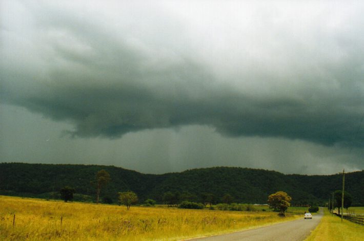 raincascade precipitation_cascade : Castlereagh, NSW   23 January 1999