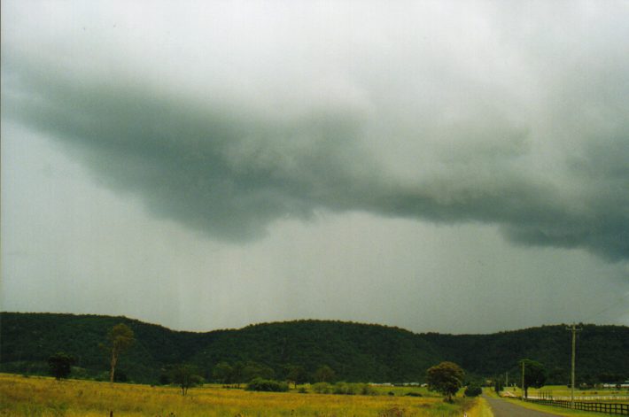 raincascade precipitation_cascade : Castlereagh, NSW   23 January 1999