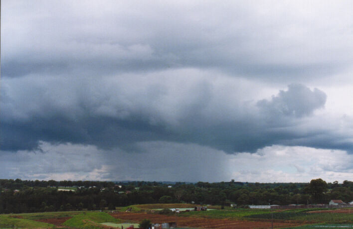 cumulonimbus thunderstorm_base : Schofields, NSW   28 February 1999