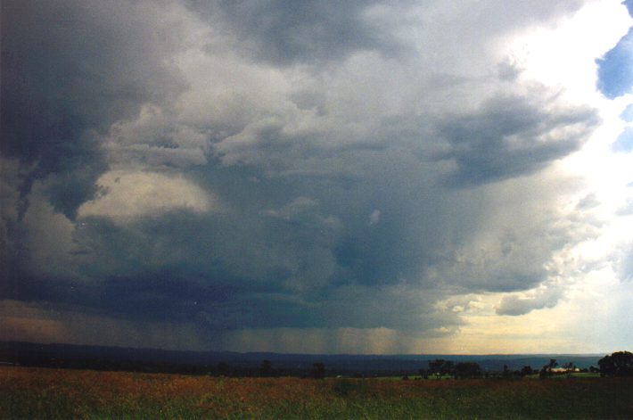 thunderstorm cumulonimbus_incus : Luddenham, NSW   13 March 1999