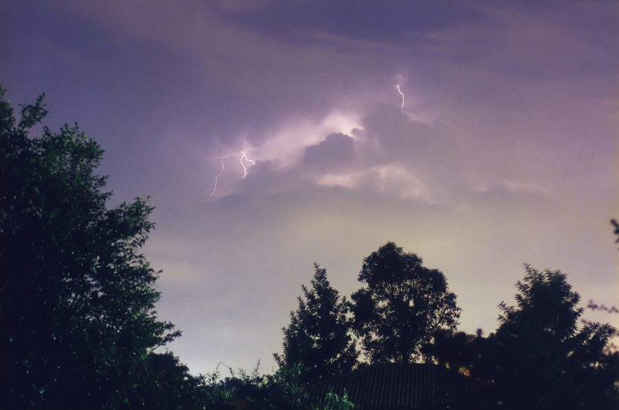 cumulonimbus supercell_thunderstorm : Oakhurst, NSW   14 April 1999