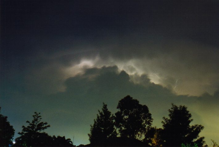 lightning lightning_bolts : Oakhurst, NSW   14 April 1999