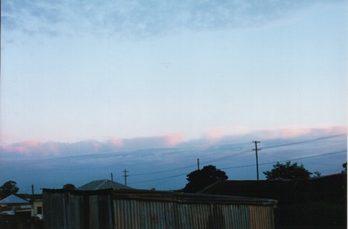 altostratus altostratus_cloud : Schofields, NSW   27 April 1999