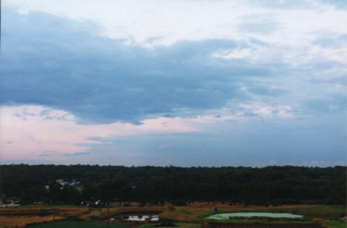 stratocumulus stratocumulus_cloud : Schofields, NSW   27 April 1999