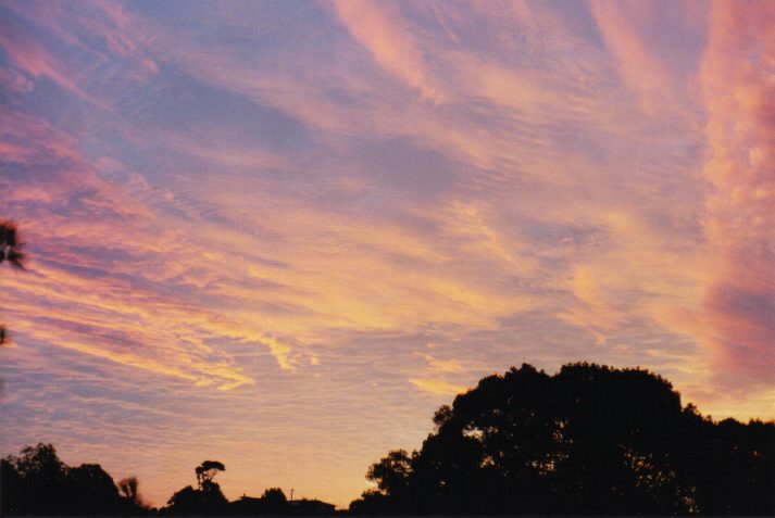 altocumulus altocumulus_cloud : Wollongbar, NSW   31 May 1999