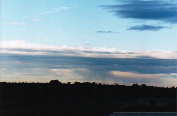 altocumulus castellanus : Schofields, NSW   13 June 1999