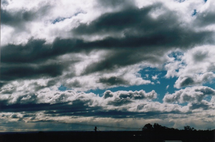 stratocumulus stratocumulus_cloud : Schofields, NSW   14 June 1999