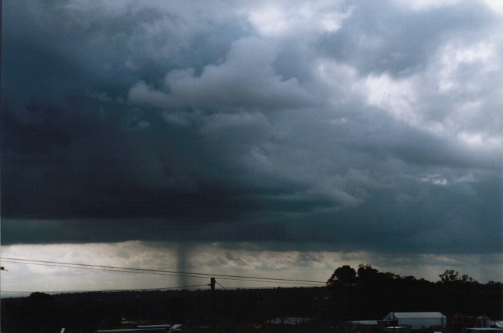 raincascade precipitation_cascade : Schofields, NSW   16 July 1999