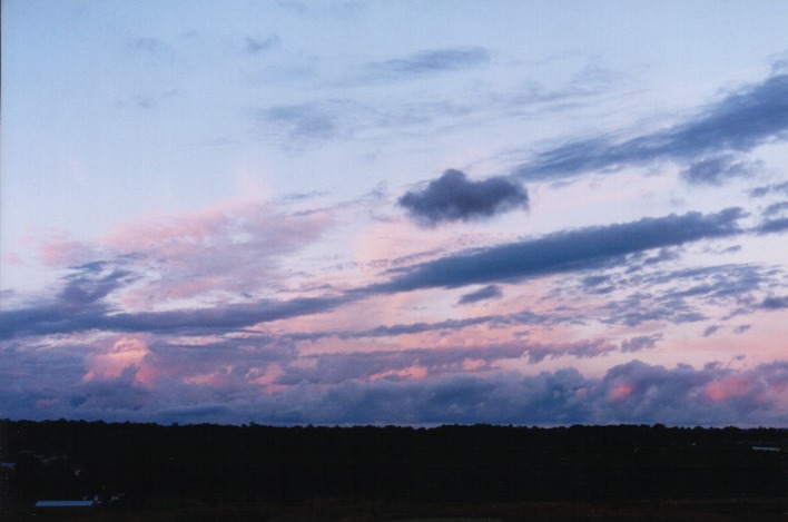 cumulus congestus : Schofields, NSW   28 August 1999