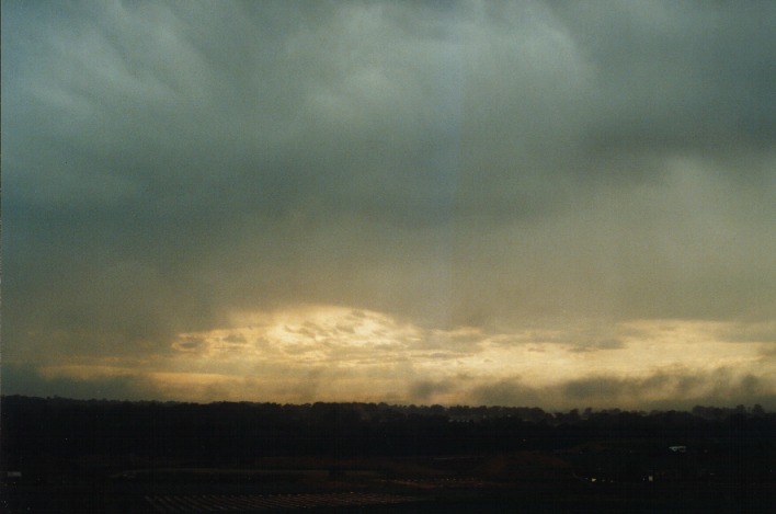 nimbostratus nimbostratus_cloud : Schofields, NSW   22 September 1999