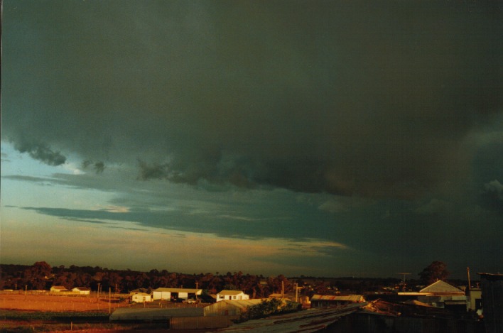 altocumulus altocumulus_cloud : Schofields, NSW   22 September 1999