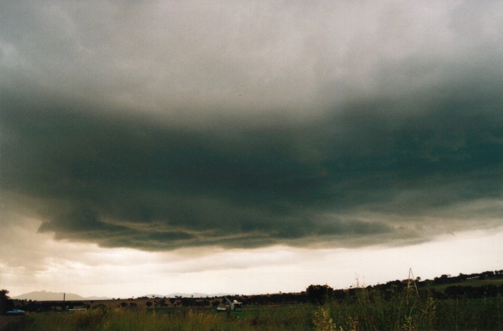 raincascade precipitation_cascade : Tamworth, NSW   26 September 1999