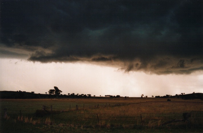 raincascade precipitation_cascade : Tamworth, NSW   26 September 1999