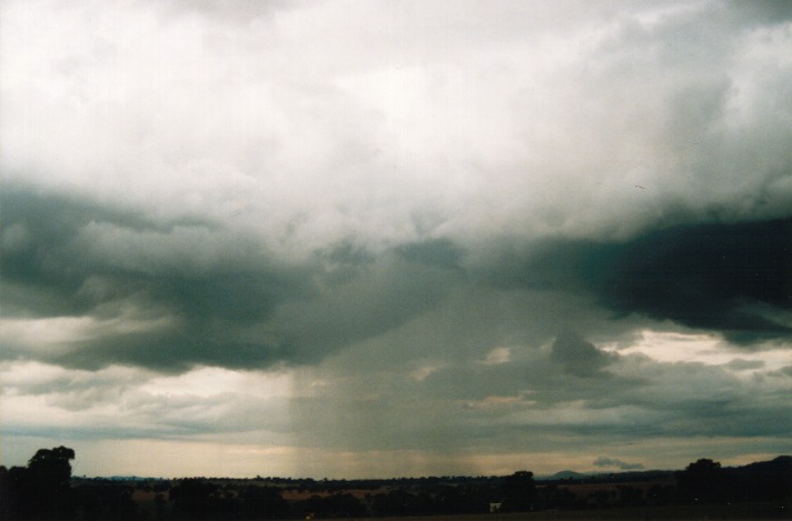 cumulonimbus thunderstorm_base : Tamworth, NSW   26 September 1999