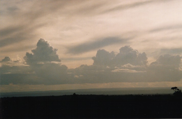 altostratus altostratus_cloud : Riverstone, NSW   30 September 1999