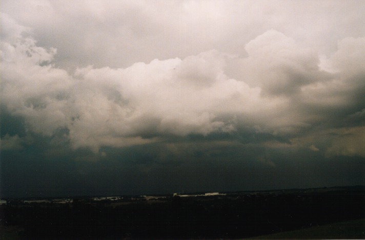 cumulonimbus thunderstorm_base : Rooty Hill, NSW   1 October 1999