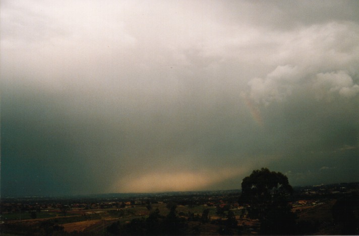 raincascade precipitation_cascade : Horsley Park, NSW   1 October 1999