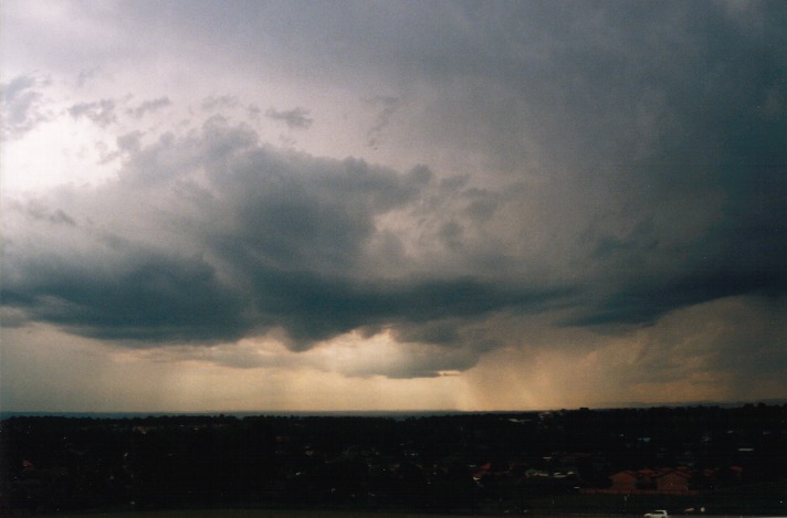 cumulonimbus thunderstorm_base : Rooty Hill, NSW   18 October 1999