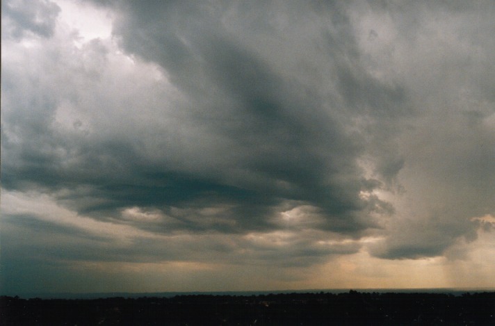 cumulonimbus thunderstorm_base : Rooty Hill, NSW   18 October 1999