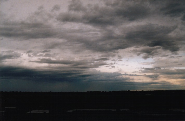 altostratus altostratus_cloud : Schofields, NSW   26 October 1999