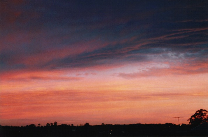 altocumulus altocumulus_cloud : Schofields, NSW   26 October 1999