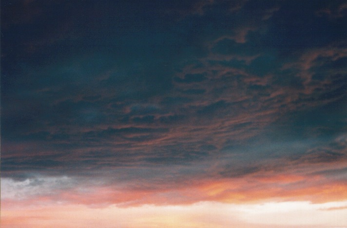 altocumulus altocumulus_cloud : Schofields, NSW   26 October 1999