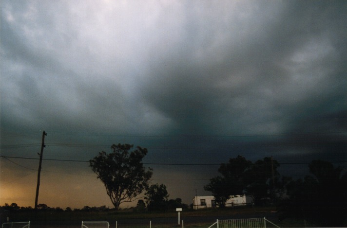 stratocumulus stratocumulus_cloud : Schofields, NSW   10 November 1999