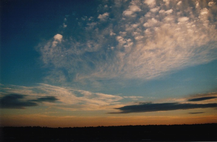 cirrus cirrus_cloud : Schofields, NSW   15 November 1999