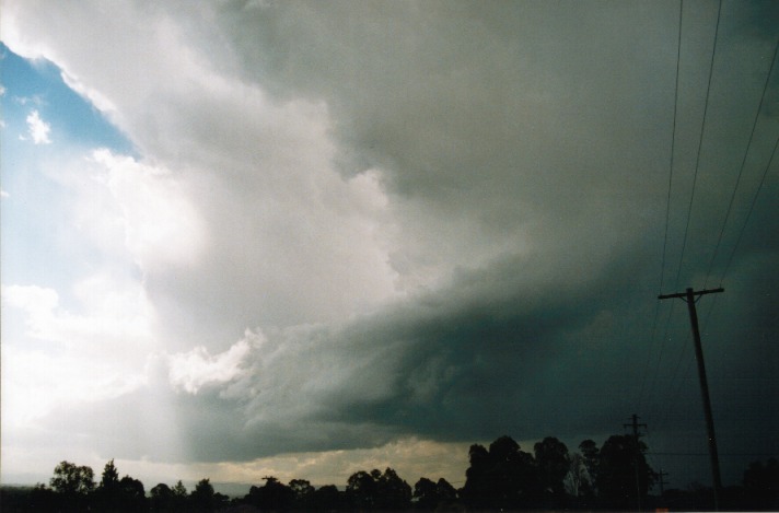 cumulonimbus thunderstorm_base : Riverstone, NSW   16 November 1999