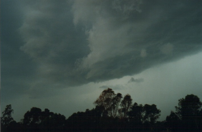 cumulonimbus thunderstorm_base : Bidwill, NSW   9 December 1999