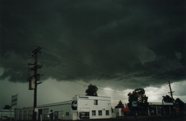 raincascade precipitation_cascade : Penrith, NSW   23 December 1999