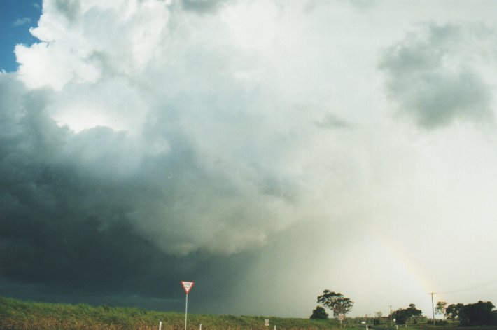 raincascade precipitation_cascade : Woodburn, NSW   31 December 1999