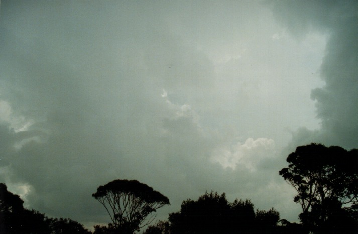 raincascade precipitation_cascade : Lithgow, NSW   5 March 2000