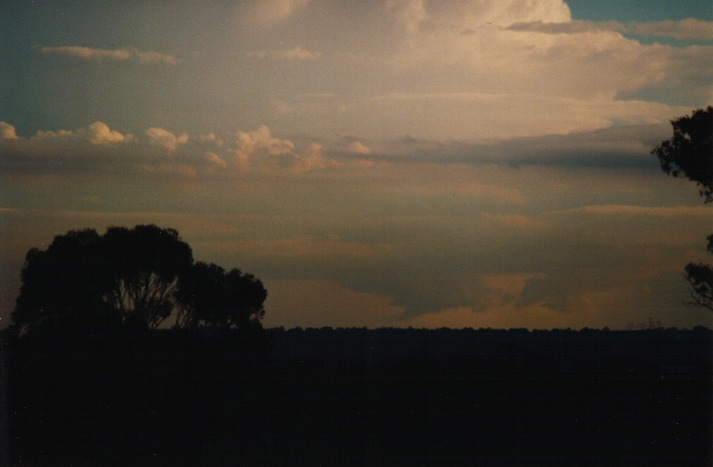 cumulonimbus thunderstorm_base : Schofields, NSW   9 March 2000